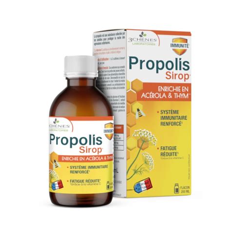 Syrup With Propolis Ml Les Chenes