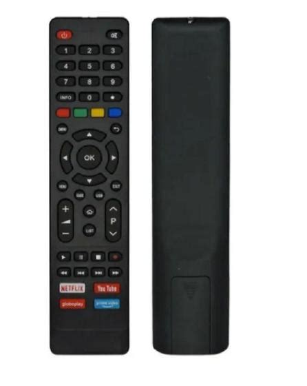 Controle Tv Philco Smart Tecla Netflix Globo Play You Tube Fbg