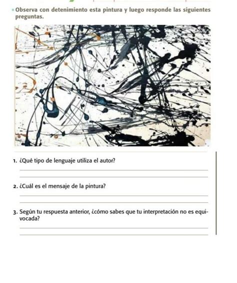 Cuál es el mensaje de la pintura Brainly lat