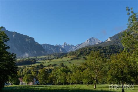 The Naranjo De Bulnes Known As Picu Urriellu From Pozo De La Canvas