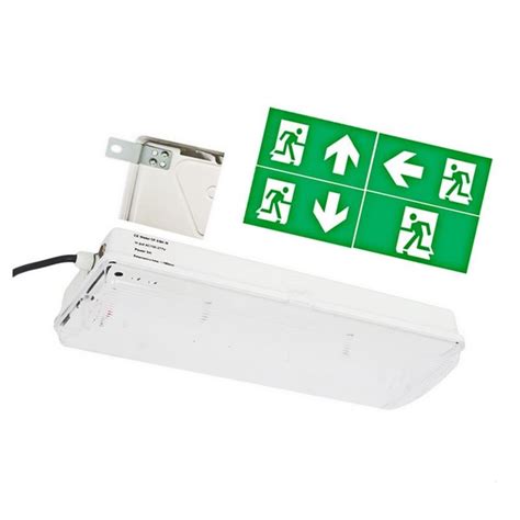 Ip65 Waterproof Emergency Wall Light Duration 180 Minutes Auexled 04