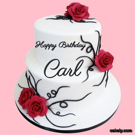 🎂 Happy Birthday Carl Cakes 🍰 Instant Free Download