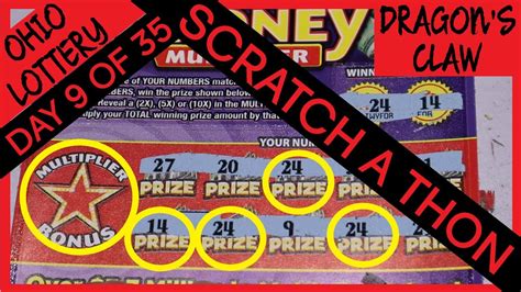 Day Ohio Lottery X Mega Money Instant Tickets Scratch Off