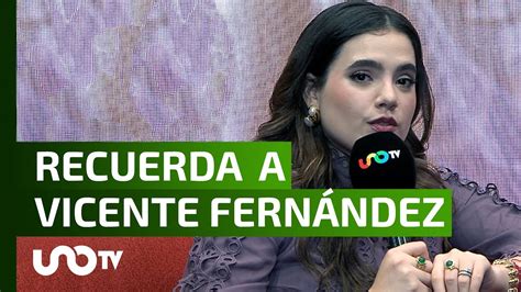 Nieta de Vicente Fernández le dedica tema en su nuevo disco YouTube