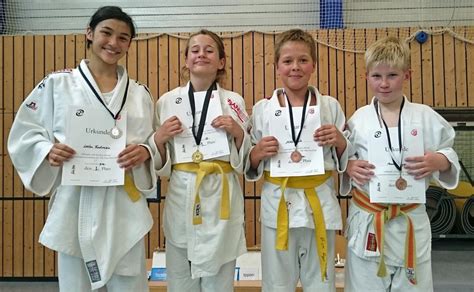 Sechsfaches Edelmetall F R Laichinger Nachwuchs Judokas