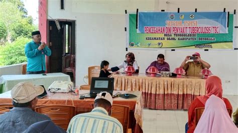 Pemerintah Desa Tonggolobibi Gelar Sosialisasi Pencegahan Dini Penyakit