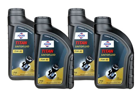 Fuchs Titan Sintofluid SAE 75W80 Manual Transmission Fluid