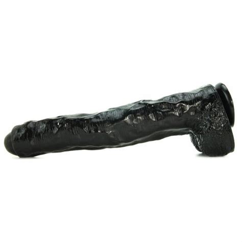 BBC Big Black Cock Unkut Suction Cup Dildo Sex Toy HotMovies