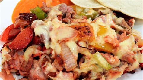 Arriba Imagen Receta De Tacos De Alambre Con Queso Abzlocal Mx