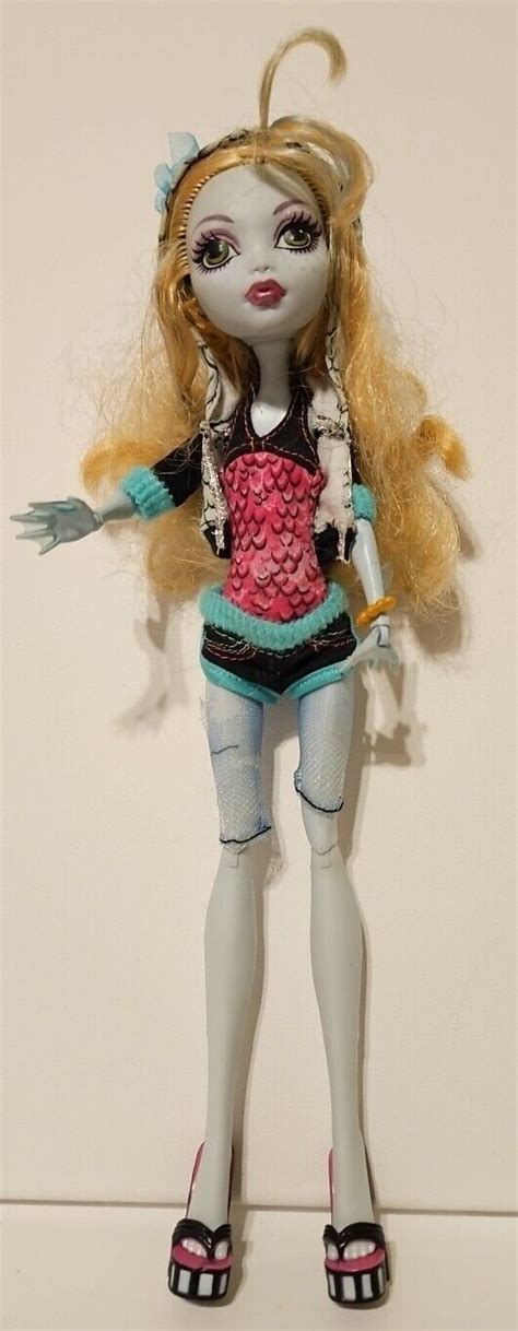 Monster High Lagoona Blue Doll 1st First Wave 1 Original Black Elastic