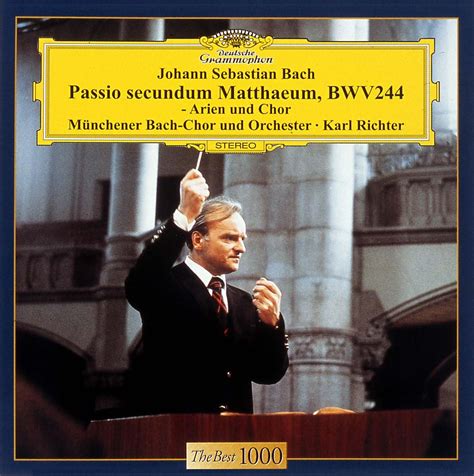 Bach St Matthew Passion Highl Uk Cds And Vinyl