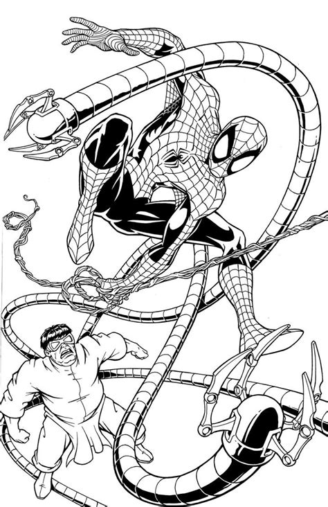 Spider-man vs Doctor Octopus by WolfeHanson on DeviantArt