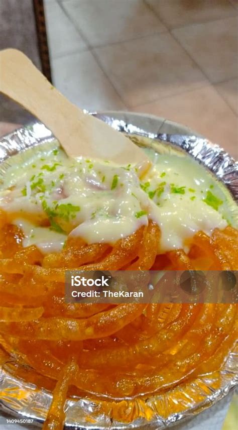 Rabri Jalebi Stock Photo - Download Image Now - Jalebi, Celebration ...