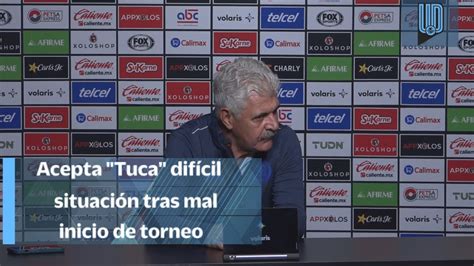 Es una situación muy desagradable Tuca Ferretti tras derrota ante