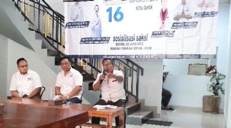 Rakorda Pimpinan Dpc Perindo Kota Depok Siapkan Saksi Tps