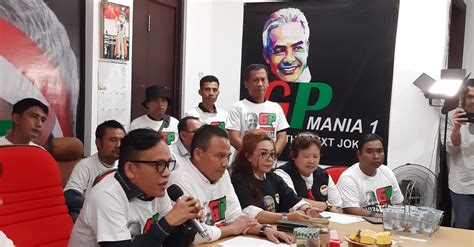 Alasan GP Mania Bubar Ganjar Cuma Pencitraan Minim Gagasan