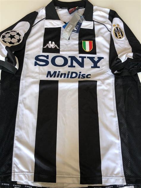 Juventus DEL PIERO Retro Football Shirt 1997 1998 Juventus Del Piero