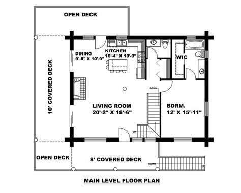 Spruce Lake - Mountain Home Plans from Mountain House Plans