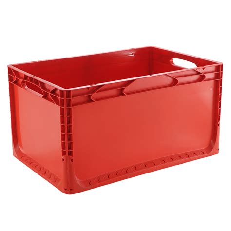 Euroboxen 600x400x320 mm rot geschlossen günstig kaufen 12 89