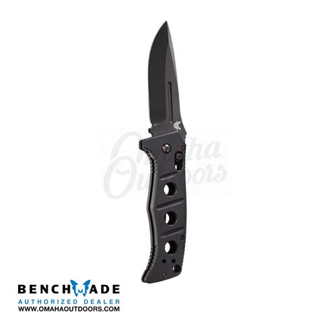 Benchmade Auto Adamas Folding Knife 382 Plain Drop Point Omaha Outdoors