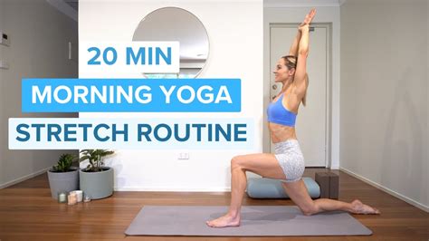 Min Morning Yoga Stretch Routine To Wake Up Feel Calm All Levels