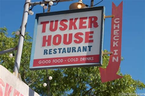 Tusker House: Menu - DisDining