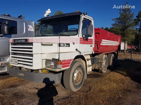 Wywrotka Scania T113 na sprzedaż Finlandia Kankaanpää DT36119