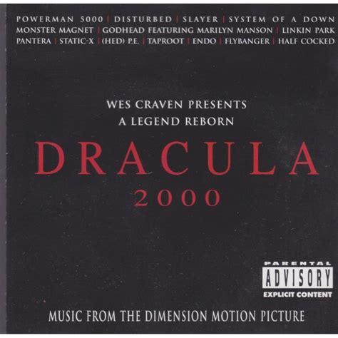 SOUNDTRACK - DRACULA 2000 - aquarius age sagl