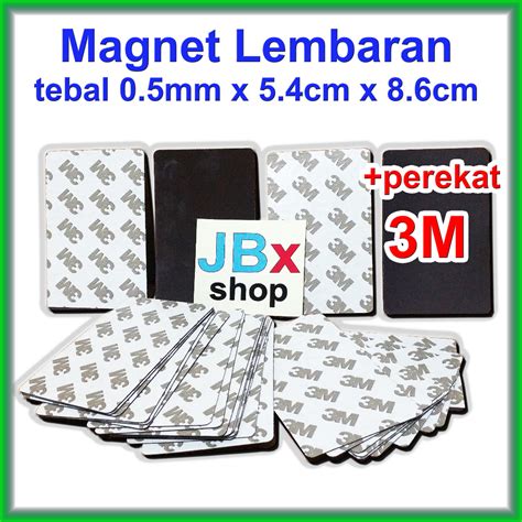 Jual Magnet Sheet Lembaran M Tebal Mm X Cm X Cm Shopee