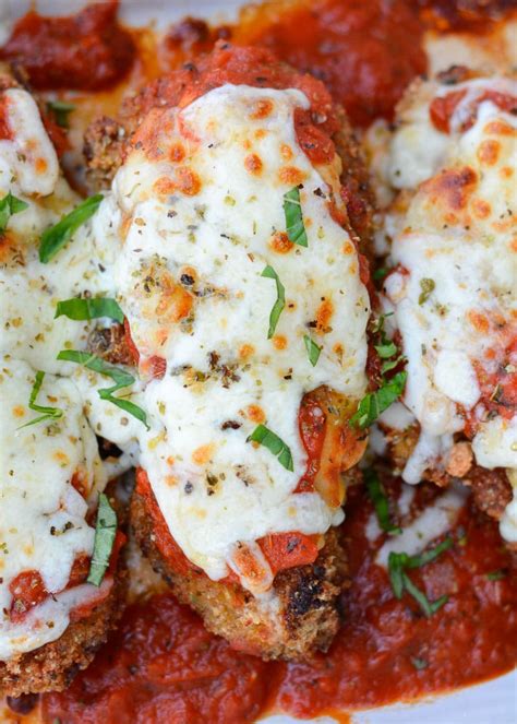 Keto Chicken Parmesan Maebells