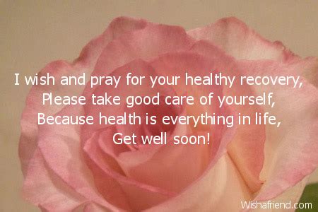 Get Well Soon Card Messages