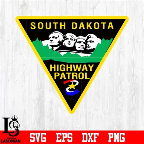 Badge South dakota highway patrol police svg eps dxf png fil - Inspire ...