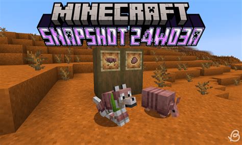 Minecraft Snapshot 24W03A Updates the Armadillo's Design | Beebom