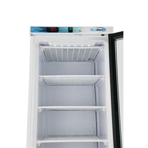 KoolMore 12 Cu Ft Commercial Freezer With Glass Door In Stainless