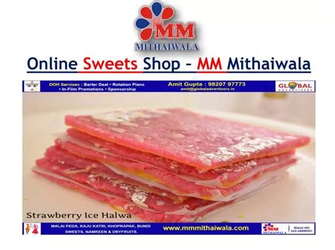 Ppt Online Sweets Shop Mm Mithaiwala Powerpoint Presentation Free