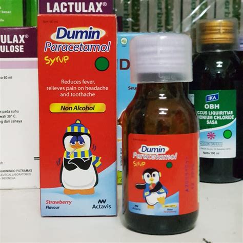 Jual Dumin Paracetamol Sirup 60 Ml Shopee Indonesia