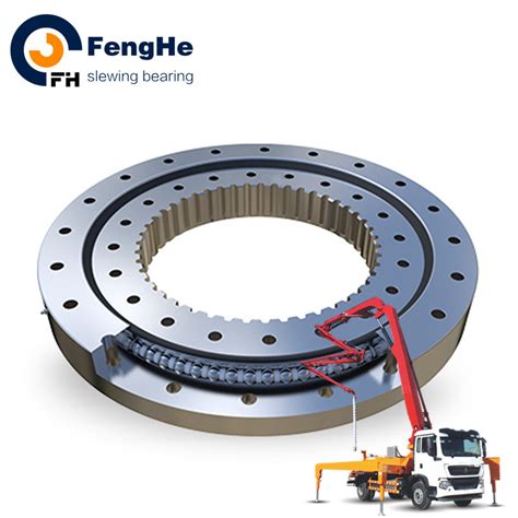 Ball Bearing Turntable With Deformable Rings For Crane Slewing Ring