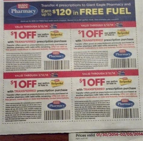 Giant Eagle Pharmacy Transfer Coupon / Deals Gone Wild Kitchener - Free ...