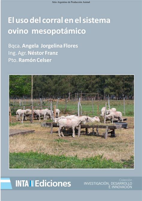 Pdf El Uso Del Corral En El Sistema Ovino Mesopot Mico Como Los