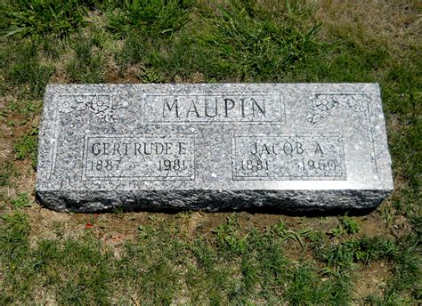 Jacob Ayers Maupin 1881 1960 Find A Grave Memorial