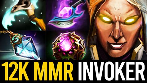 12K MMR ARMEL INVOKER Vs GRANDMASTER PUCK MID Dota 2 Invoker YouTube