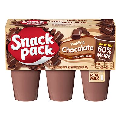 Pudding Snack Products & Flavors | Snack Pack