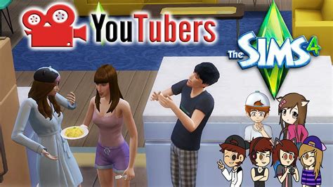 Los Sims 4 Youtubers Ep 4 Youtube