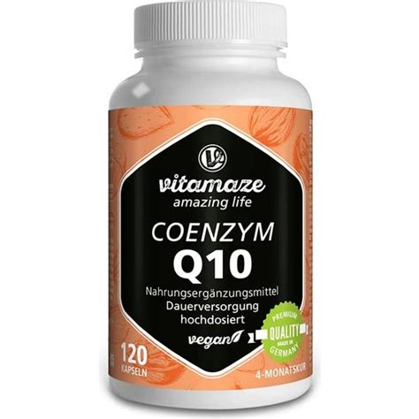 Coenzyme Q Capsules Vitamaze Vitalabo Online Shop Europe