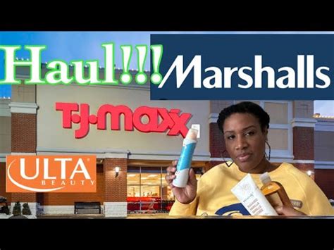 Collective Haul Tj Maxx Ulta Marshalls Target Youtube