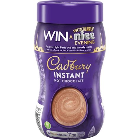 Cadbury Fairtrade Instant Hot Chocolate BB Oct Brits R U S