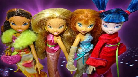 Winx Club Dance Night Mattel Doll Collection - YouTube