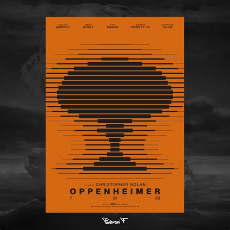 Oppenheimer Movie Poster : r/design_critiques