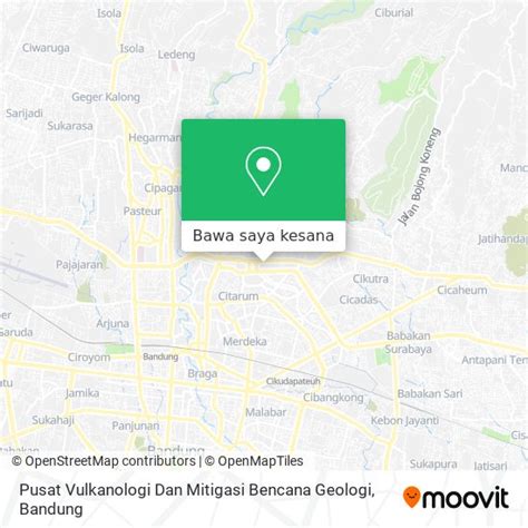 Cara Ke Pusat Vulkanologi Dan Mitigasi Bencana Geologi Di Kota Bandung