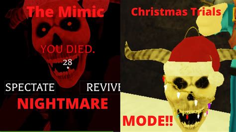 The Mimic Christmas Trials Nightmare Full Walkthrough Hot To